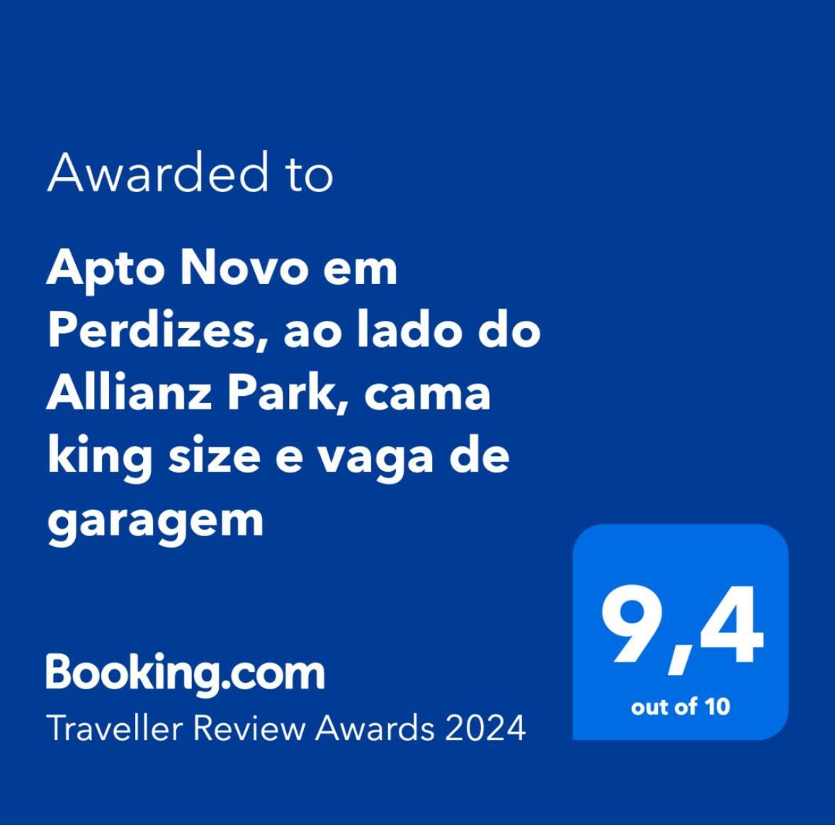 Apto Novo E Confortavel Em Perdizes, Ao Lado Do Allianz Park, Cama King Size Sao Paulo Exterior photo